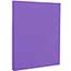 JAM Paper Colored Cardstock, Letter Coverstock, 8 1/2" x 11", 65 lb., Violet, Recycled, 50/RM Thumbnail 1