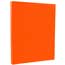 JAM Paper Recycled Cardstock, 8 1/2 x 11, 65lb Brite Hue Orange, 50/PK Thumbnail 2