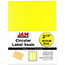 JAM Paper Circle Label Sticker Seals, 2 1/2" Diameter, Bright Primary Colors, 4 Packs of 120 Colorful Labels, 480/PK Thumbnail 3