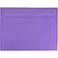 JAM Paper 9" x 12" Booklet Envelopes, Brite Hue Violet Purple , 25/PK Thumbnail 1