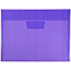 JAM Paper Plastic Envelopes with Tuck Flap Closure, Letter Booklet, 8 7/8" x 12", Lilac Purple, 12/PK Thumbnail 1