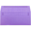 JAM Paper #10 Business Envelopes, 4 1/8" x 9 1/2", Brite Hue Violet Purple , 25/PK Thumbnail 2