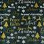 JAM Paper Christmas Design Wrapping Paper, Holographic Merry Christmas, 45 sq. ft., 4/PK Thumbnail 5