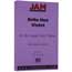 JAM Paper Recycled Colored Paper, 24 lb, 8.5" x 14", Brite Hue Violet, 100 Sheets/Pack Thumbnail 1