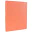 JAM Paper Bristol Index Cardstock, 110 lb, 8.5" x 11", Vellum Salmon, 50 Sheets/Pack Thumbnail 2