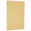 JAM Paper Recycled Parchment Cardstock, 8 1/2 x 14, 65lb Antique Gold, 50/PK Thumbnail 2
