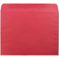 JAM Paper Booklet Colored Recycled Envelopes, 9" x 12", Red, Recycled, 100/PK Thumbnail 2