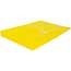 JAM Paper Plastic Envelopes with Button & String Tie Closure, Letter Booklet, 9 3/4" x 13", Yellow, 12/PK Thumbnail 2