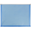JAM Paper Plastic Envelopes with Zip Closure, Letter Booklet, 9 3/4" x 13", Blue, 12/PK Thumbnail 1