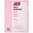 JAM Paper Plastic Sleeves, 9" x 11 1/2", Red, 12/PK Thumbnail 3