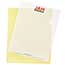 JAM Paper Plastic Sleeves, 9" x 11 1/2", Yellow, 120/BX Thumbnail 1