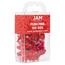 JAM Paper Pushpins, Red, 100/Pack Thumbnail 3