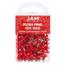 JAM Paper Pushpins, Red, 100/Pack Thumbnail 1
