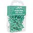 JAM Paper Colorful Pushpins, Teal, 100 per Pack, 2/BX Thumbnail 3