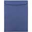 JAM Paper Open End Catalog Premium Envelopes, 9" x 12", Presidential Blue, 25/BX Thumbnail 1