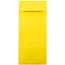 JAM Paper Policy Colored Envelopes, #11, 4 1/2" x 10 3/8", Yellow Recycled, 50/BX Thumbnail 1