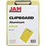 JAM Paper Aluminum Clipboard, 9" x 12 1/2", Gold Thumbnail 2