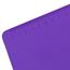 JAM Paper Plastic Clipboards with Low Profile Metal Clip, 6" x 9", Purple, 12/BX Thumbnail 5