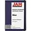 JAM Paper Hardcover Notebook with Elastic Band, 5 7/8" x 8 1/2", Blue, 100 Lined Sheets Thumbnail 2