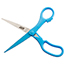 JAM Paper Multi-Purpose Precision Scissors, 8", Blue Thumbnail 3