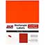 JAM Paper Shipping Address Labels, Standard Mailing, 1" x 2 5/8", Neon Red, 120 Labels Thumbnail 1