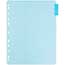 JAM Paper Plastic Index Tab Dividers, 5-Tab, 9 3/4" x 11 1/2", Multicolor Thumbnail 2