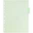 JAM Paper Plastic Index Tab Dividers, 5-Tab, 9 3/4" x 11 1/2", Multicolor Thumbnail 3