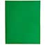 JAM Paper Plastic 2 Pocket School POP Folders, Green, 6/PK Thumbnail 2