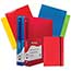JAM Paper Back To School Assortments, Red, 4 Glossy Folders, 2 One Inch Binders & 1 Red Journal, 7/ST Thumbnail 1