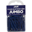 JAM Paper Paperclips, Jumbo Size, Dark Blue, 75/Pack Thumbnail 1