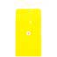 JAM Paper Plastic Envelopes with Button & String Tie Closure, 6 1/4" x 9 1/4", Yellow, 12/PK Thumbnail 4