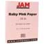 JAM Paper Colored Paper, 8 1/2 x 11, 28lb Baby Pink, 50/PK Thumbnail 1