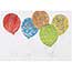 JAM Paper Birthday Cards Set, Birthday Balloons, 25 Card Set Thumbnail 1