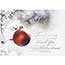 JAM Paper Holiday Cards Set with Envelopes, Ornament Design, 25 Card Set Thumbnail 1