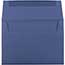 JAM Paper A7 Premium Invitation Envelopes, 5 1/4" x 7 1/4", Presidential Blue, 25/PK Thumbnail 2