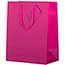 JAM Paper Glossy Gift Bags with Rope Handles, 10" x 5" x 13", Hot Pink, 6/PK Thumbnail 3