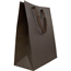 JAM Paper Heavy Duty Kraft Gift Bags, Large (10" x 13" x 5"), Chocolate Brown Matte Recycled, 3/PK Thumbnail 1