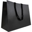 JAM Paper Heavy Duty Kraft Gift Bags, Extra Large (17" x 13" x 6"), Black Matte Recycled, 3/PK Thumbnail 1