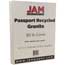 JAM Paper Recycled Cardstock, 80 lb, 8.5" x 11", Passport Granite, 250 Sheets/Ream Thumbnail 1