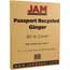 JAM Paper Recycled Cardstock, 8 1/2 x 11, 80lb Passport Ginger, 250/RM Thumbnail 1