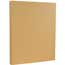 JAM Paper Recycled Cardstock, 8 1/2 x 11, 80lb Passport Ginger, 250/RM Thumbnail 2