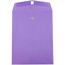 JAM Paper Catalog Envelopes with Clasp Closure, Open End, 10" x 13", Brite Hue Violet Purple , 10/PK Thumbnail 1