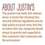 Justin's® Mini Dark Chocolate Peanut Butter Cups, 4.7 oz., 6/Case Thumbnail 2