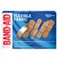 BAND-AID Flexible Fabric Adhesive Bandages for Wound Care, Assorted Sizes, 100/Box Thumbnail 1