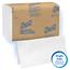 Scott Single-Fold Paper Towels, 9 3/10 x 10 1/2, White, 250/Pack, 16 Packs/Carton Thumbnail 3