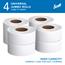 Scott Jumbo Roll Toilet Paper, 2-Ply, White, 1,000 ft. Per Roll, 4 Rolls/Carton
 Thumbnail 2