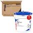 WypAll Critical Clean Wipers With Bucket, WetTask Wet Wiping System, 6 Rolls Of 140 Wipers, 840 Wipers/Carton Thumbnail 1