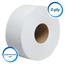 Scott Essential Jumbo Roll Toilet Paper, 2-Ply, White, 1000 ft. Per Roll, 12 Rolls/Carton Thumbnail 3