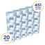 Cottonelle® Professional Standard Roll Toilet Paper, 2-Ply, White, 20 Rolls of 451 Sheets, 9,020 Sheets/Carton Thumbnail 2