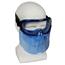 KleenGuard V90 The Shield Safety Goggles With Face Shield, Clear Anti-Fog Lens With Blue Frame, 1 Pair Thumbnail 3